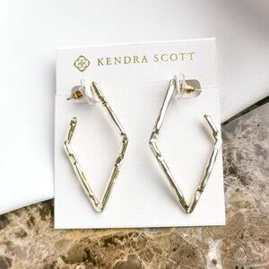 ❤️Kendra Scott Rylan Gold Small Hoop Earrings